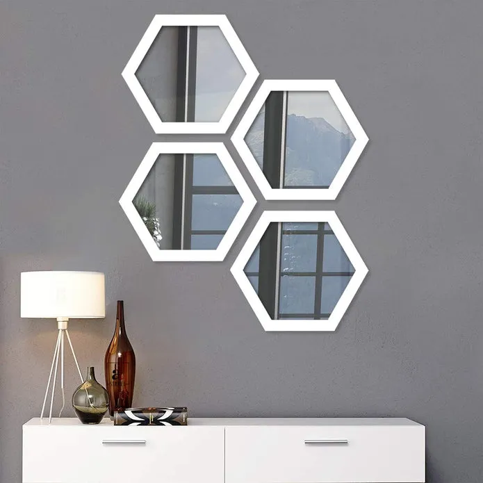 Round wall mirror
